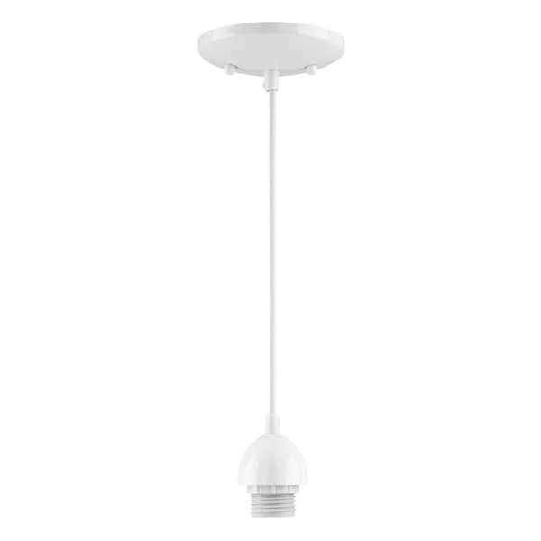 Westinghouse One-Light Indoor Mini Pendant White 7028600 - main